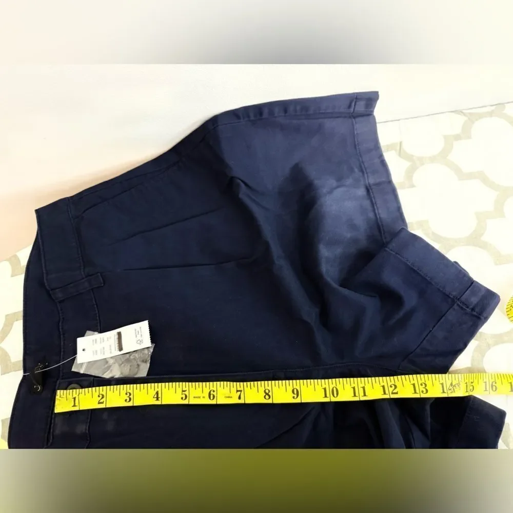 J.Crew Pleated capeside chino short NWT Size 12